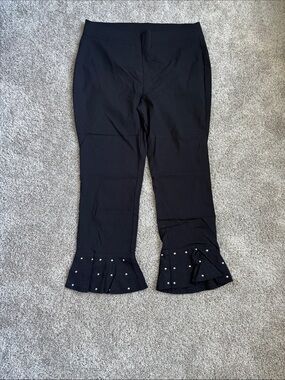 INC International Concepts Black Women's Pants
